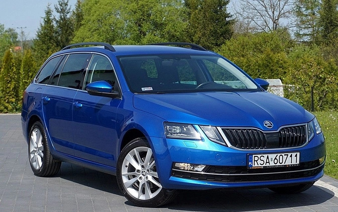 Skoda Octavia cena 71900 przebieg: 158000, rok produkcji 2019 z Sanok małe 704